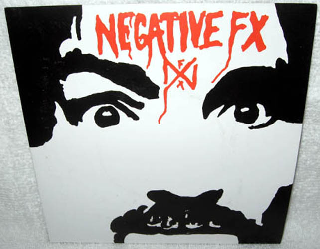 NEGATIVE FX "S/T" 7" (Taang) Reissue